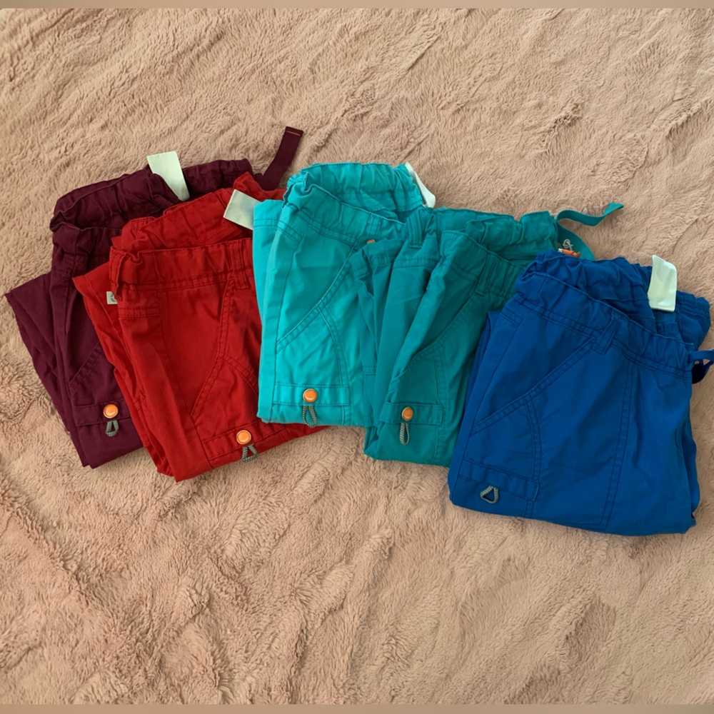Bundle of 5 Code Happy scrubs sz S
